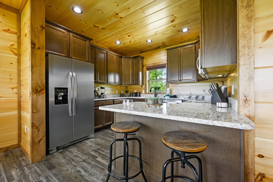 Fully equipped kitchen