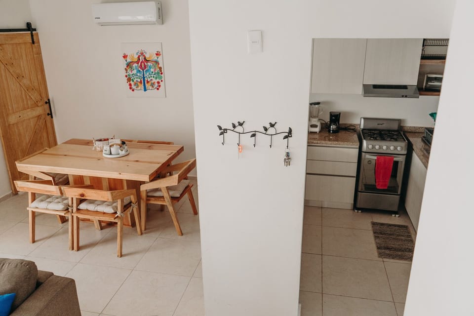 Dinning room and kitchen
