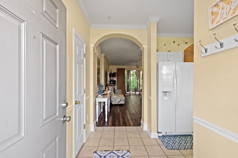 This spacious home boasts spectacular  views & private pool.