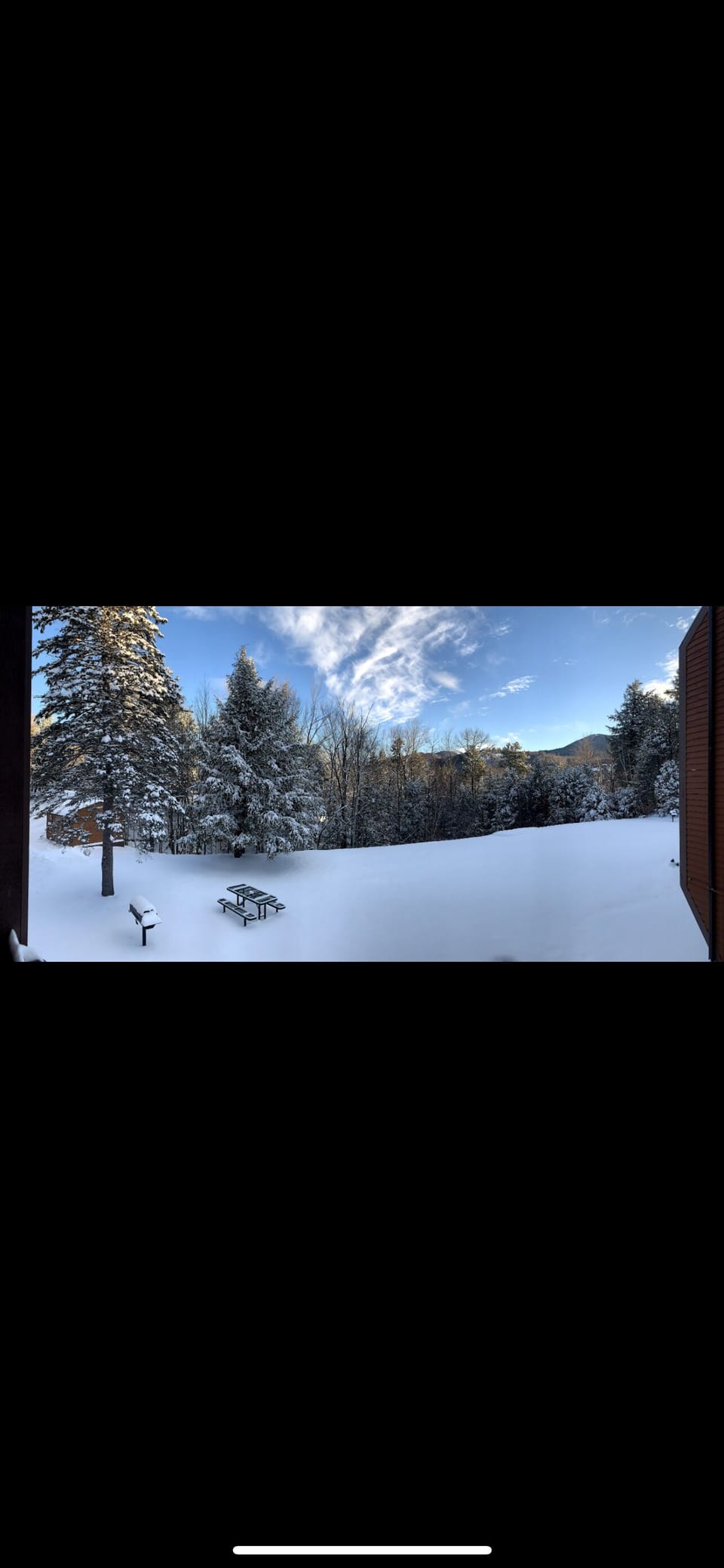 winter view from condo
