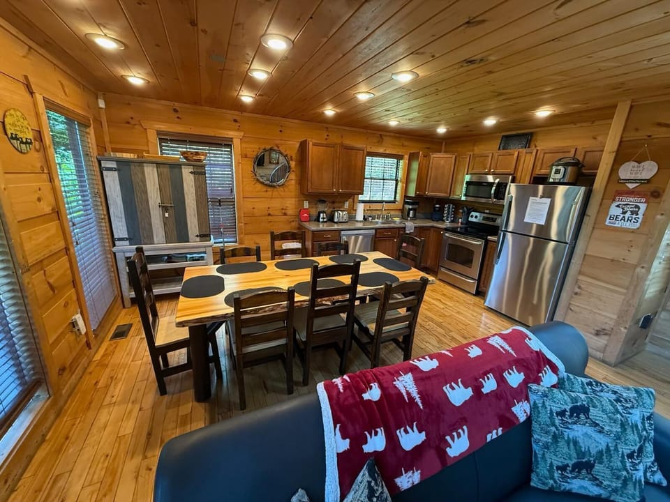 New dining table and chairs