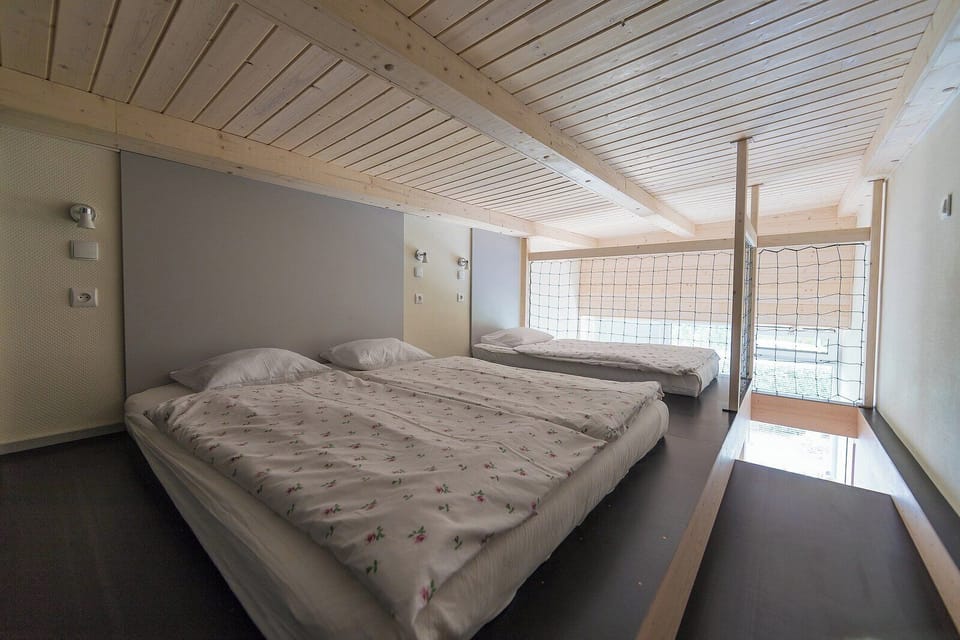 Family Quadruple Room | In-room safe, desk, iron/ironing board