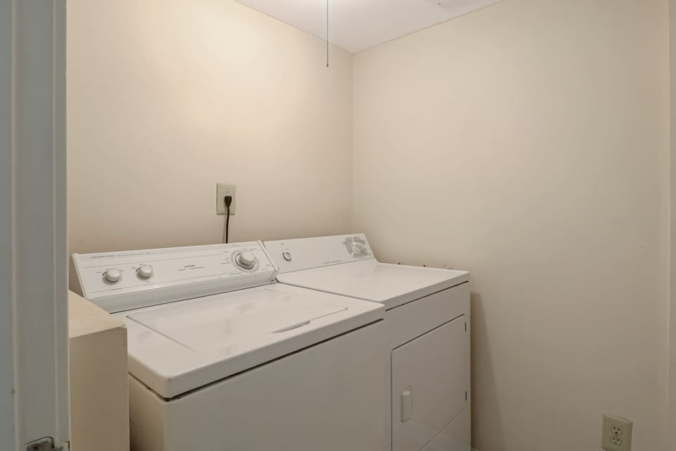 Full size washer and dryer