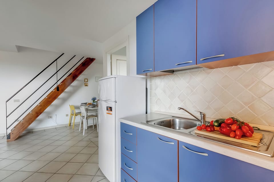 Kitchen and dining area