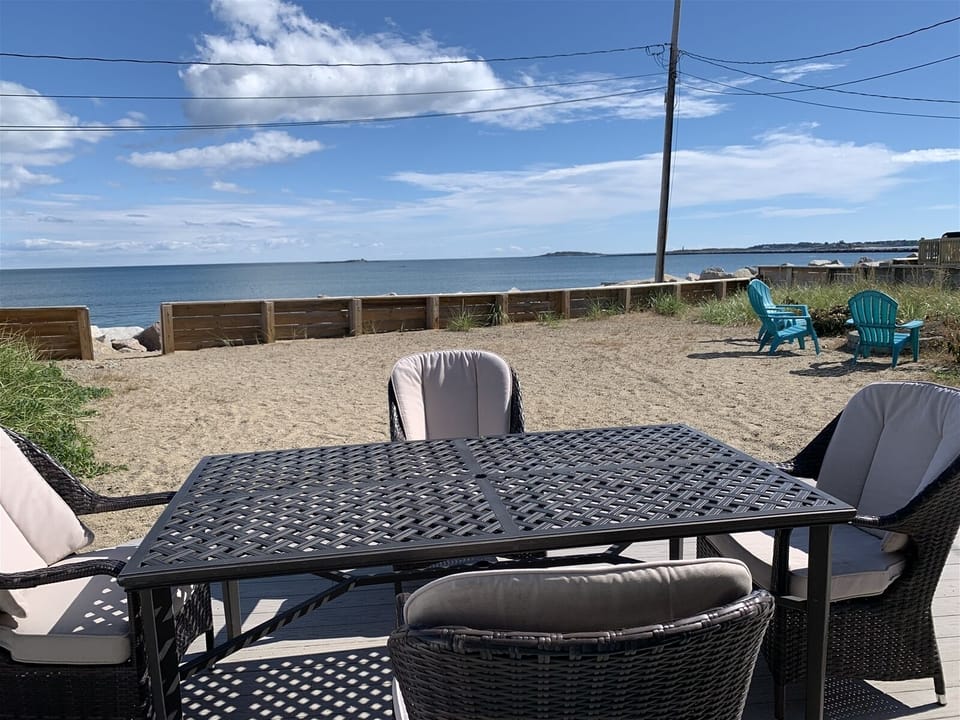 Ocean views from front porch