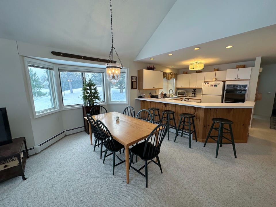 Dining and Kitchen area
