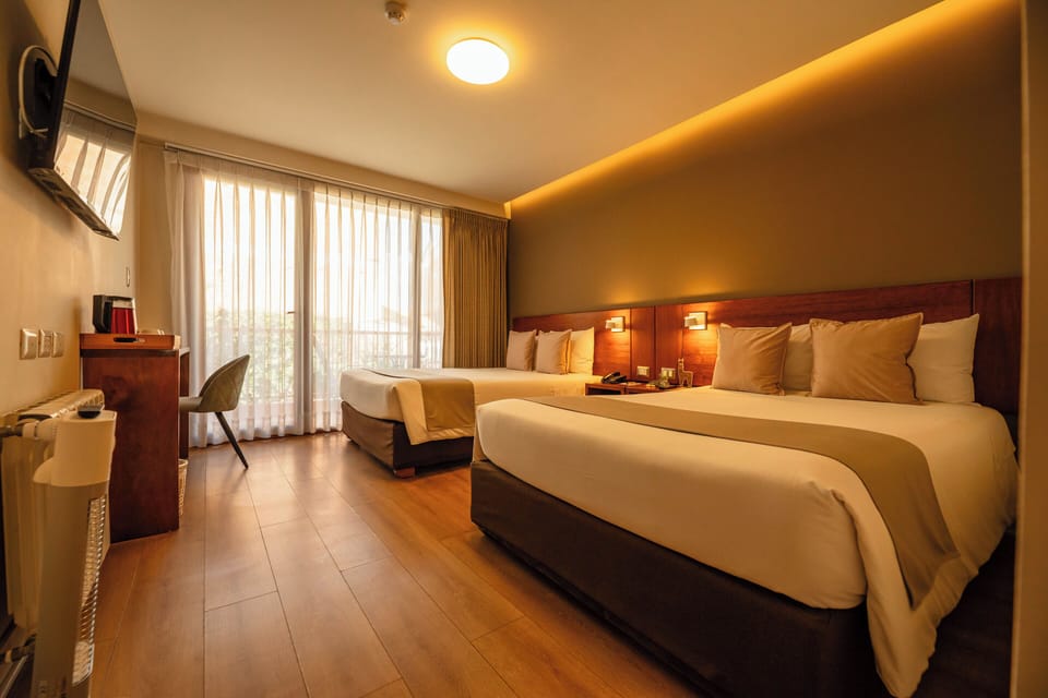 Superior Room, 2 Double Beds, Non Smoking | Down comforters, individually decorated, desk, soundproofing