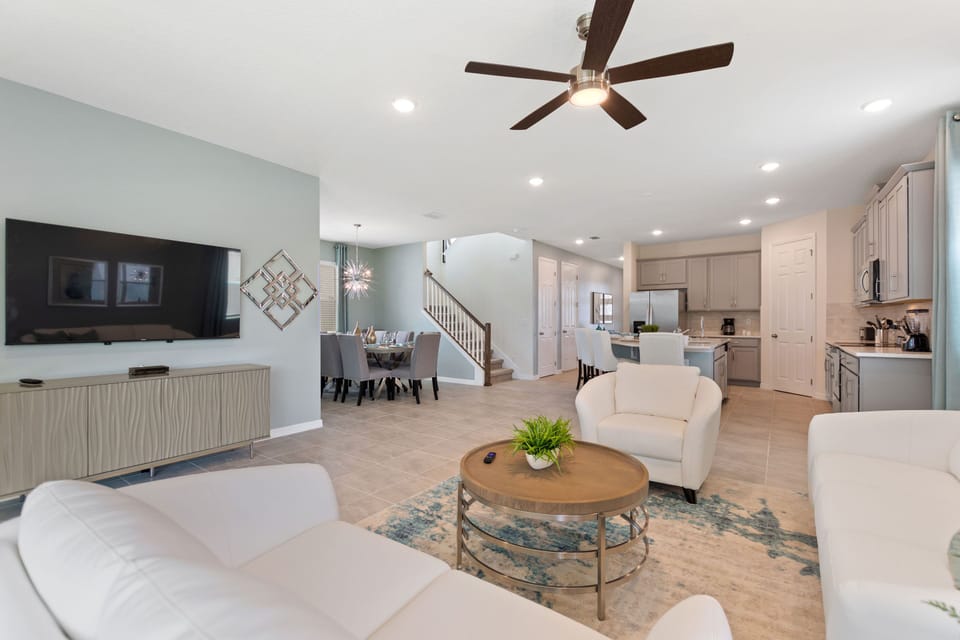 Cozy and relaxing living area