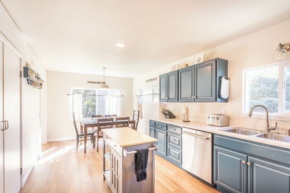 The well appointed kitchen
