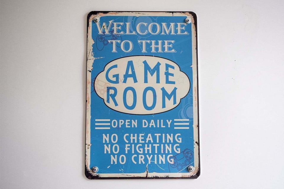 Coastwood has a REAL game Room so who`s up for a game