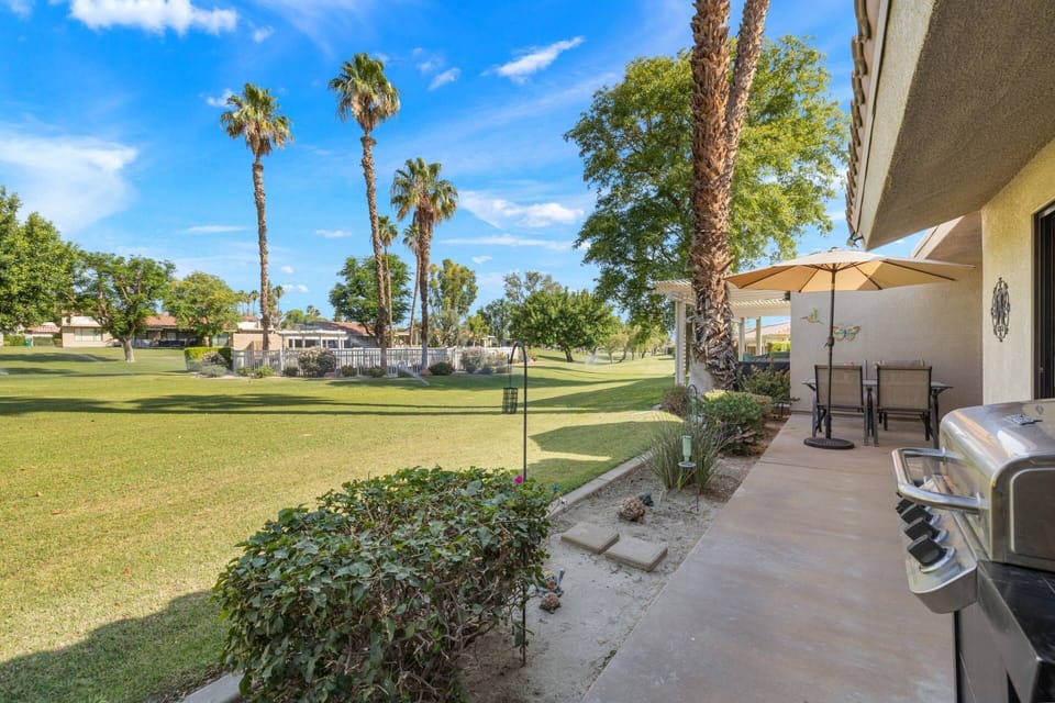 Peaceful Views From The Back Patio Area