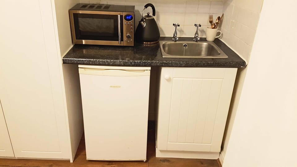 Traditional Double Room | Private kitchenette | Mini-fridge, microwave, electric kettle, freezer