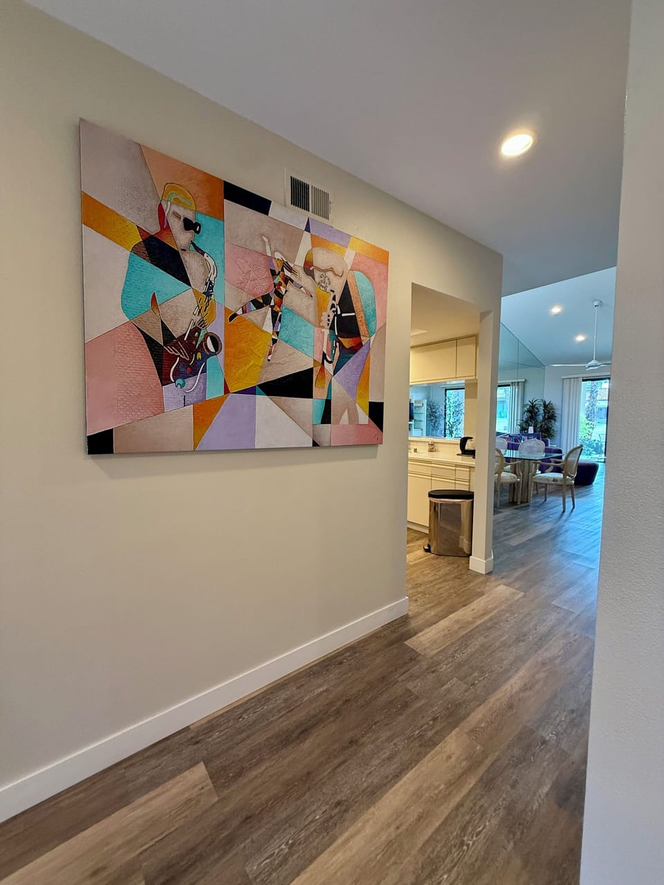 Unique artwork breathes new life into this gorgeous getaway.
