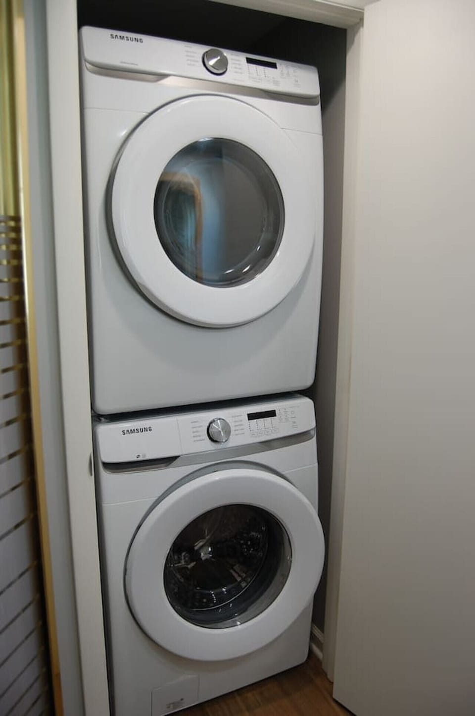 2 Sets of new washers and dryers - one on the first floor and one set in the basement.