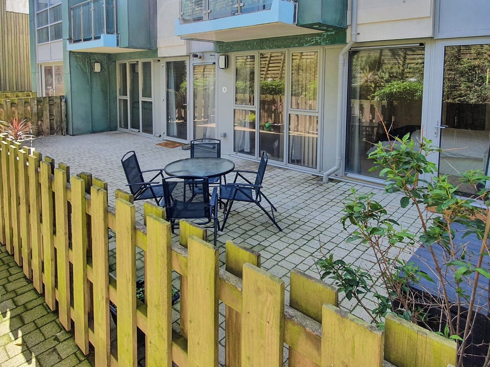 Patio | Apartment 4, Newquay