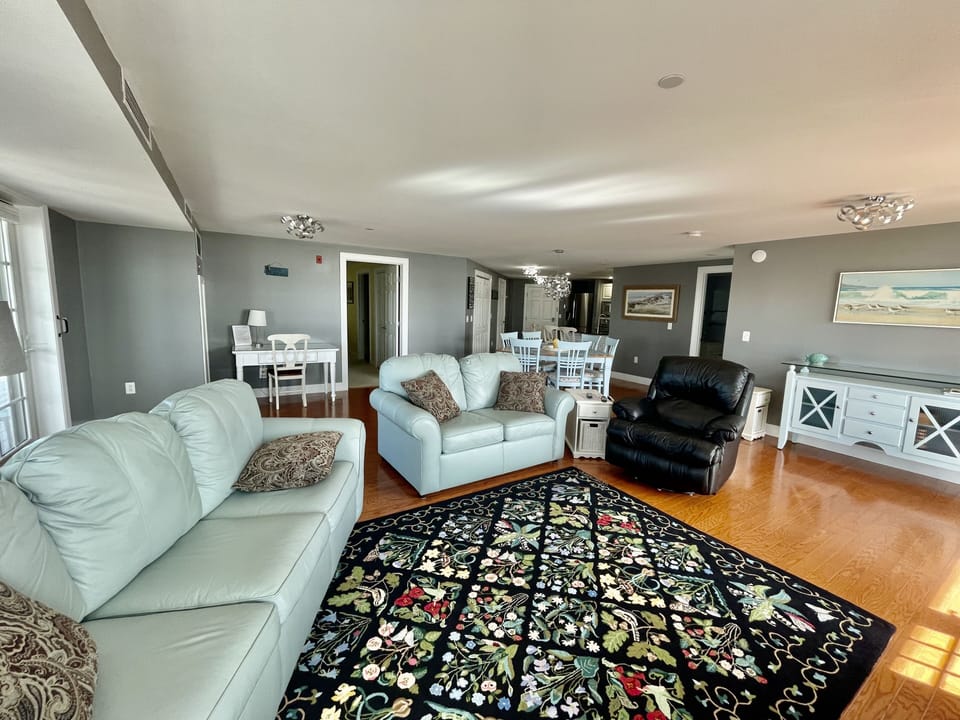 Living area with views