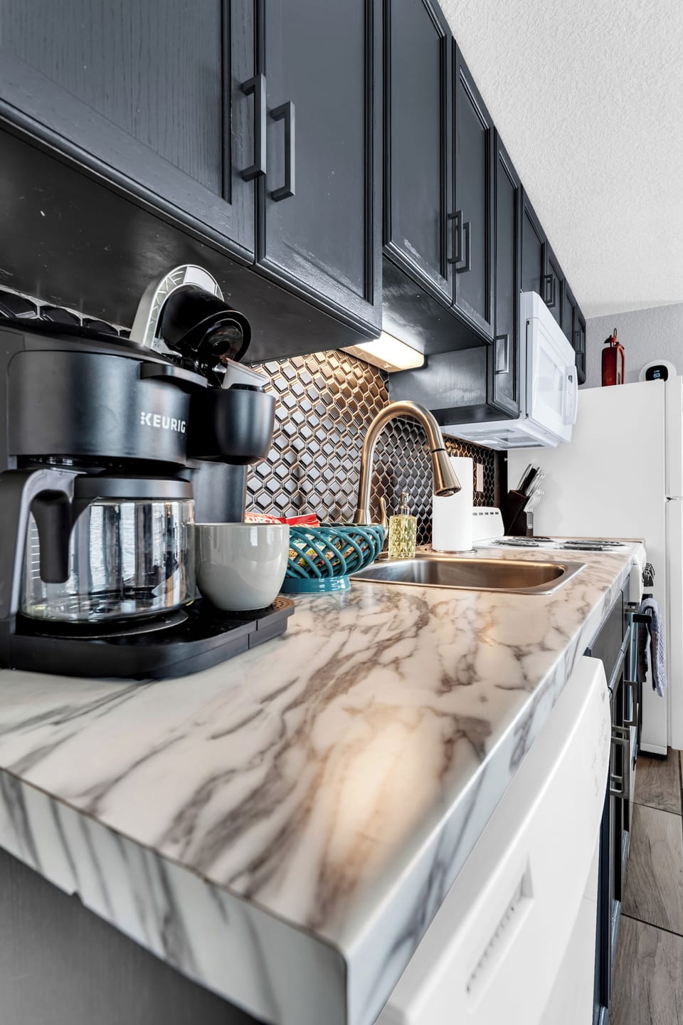 Fully updated condo with an all new kitchen.