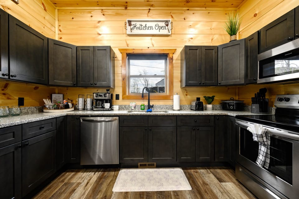 fully stock kitchen