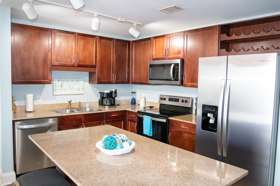 New stainless appliances