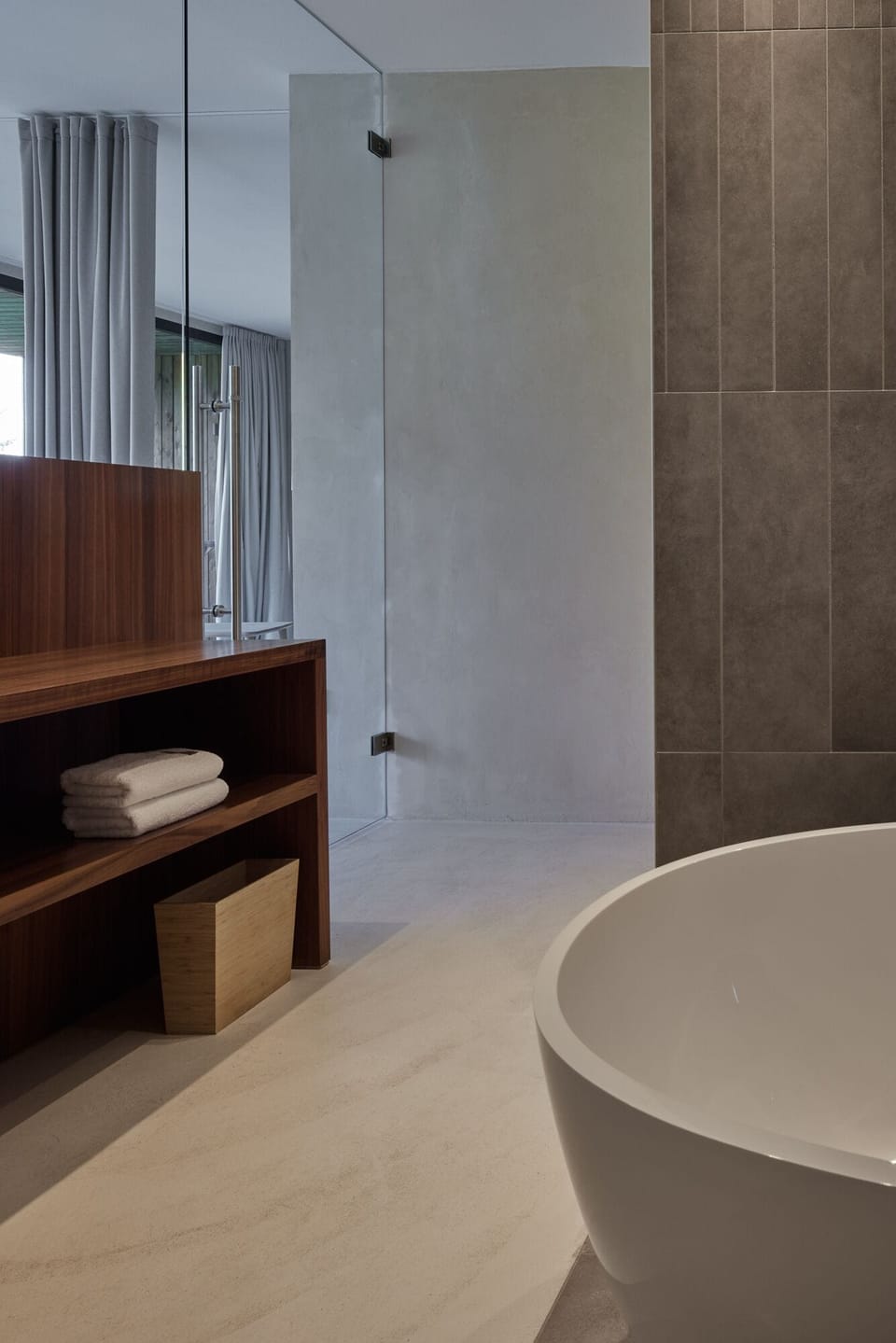 Suite, 2 Double Beds | Bathroom | Designer toiletries, hair dryer, bathrobes, slippers