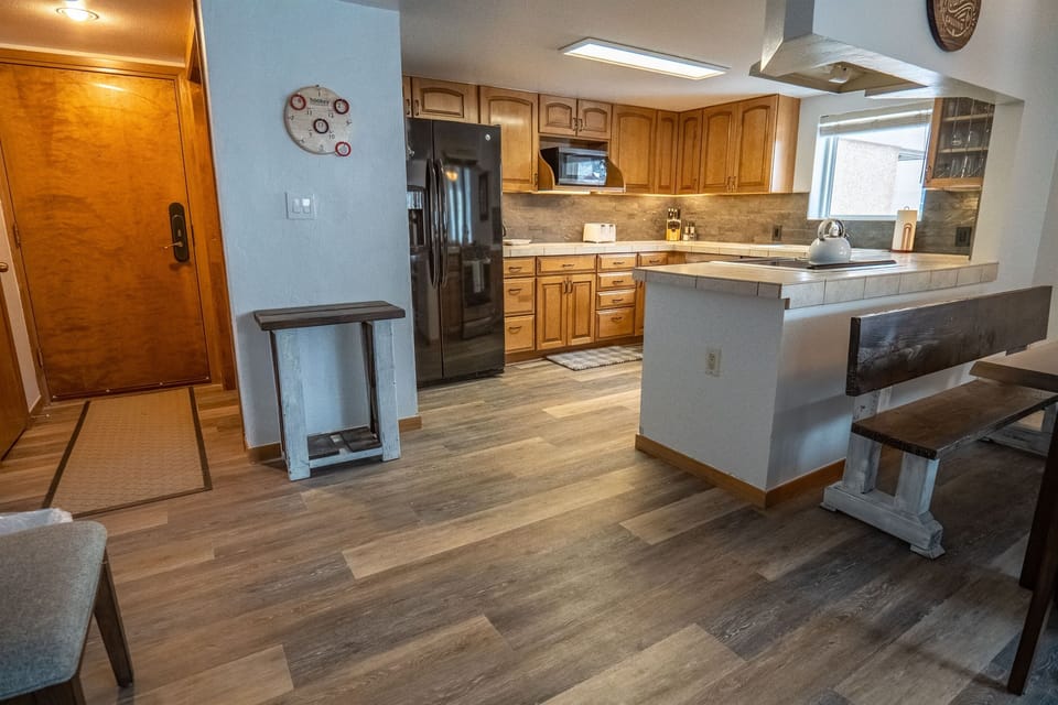 Entry and Kitchen