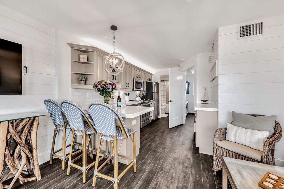 Open Concept Kitchen and Living