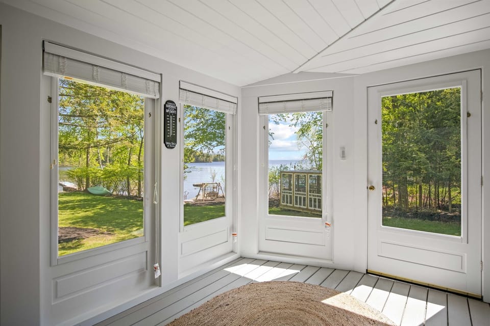 Lake view from porch