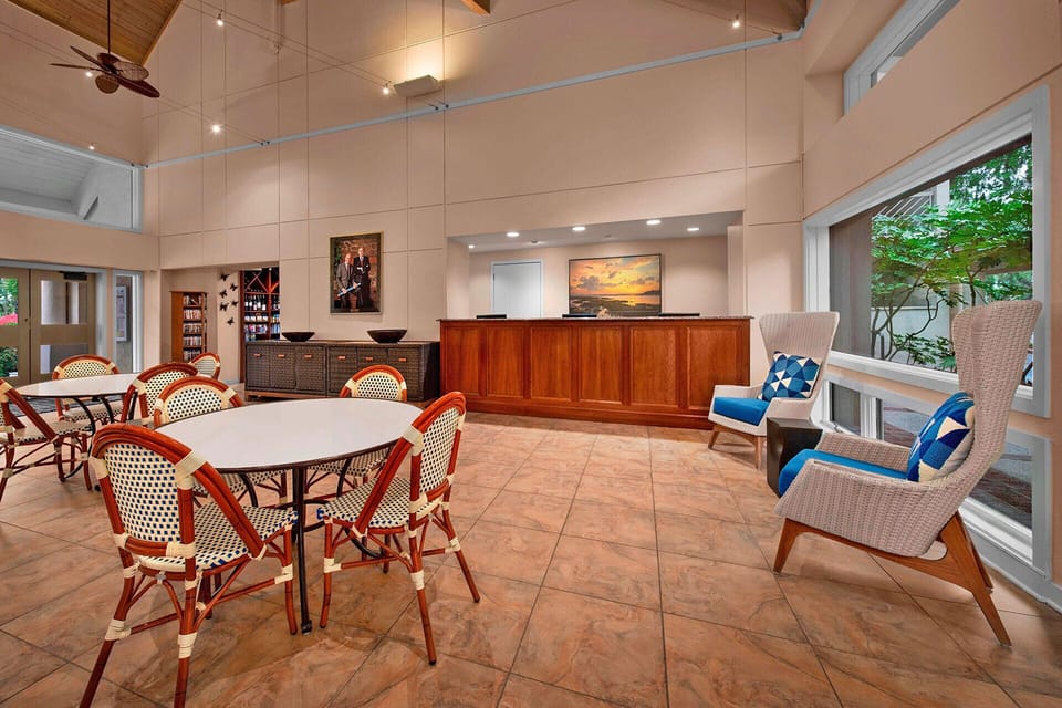 Lobby area.