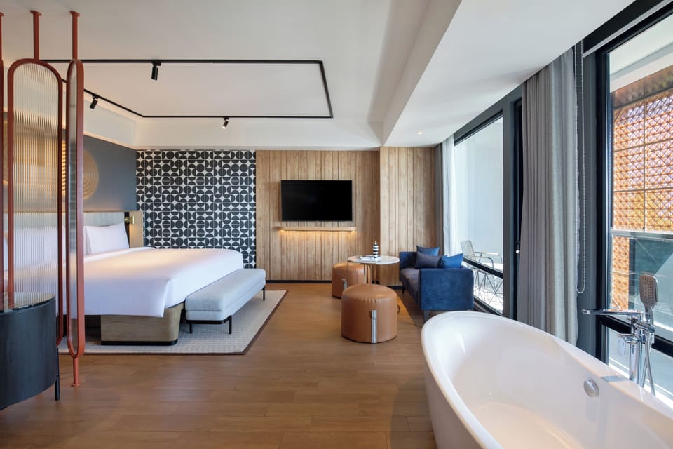 Minibar, in-room safe, blackout drapes, soundproofing