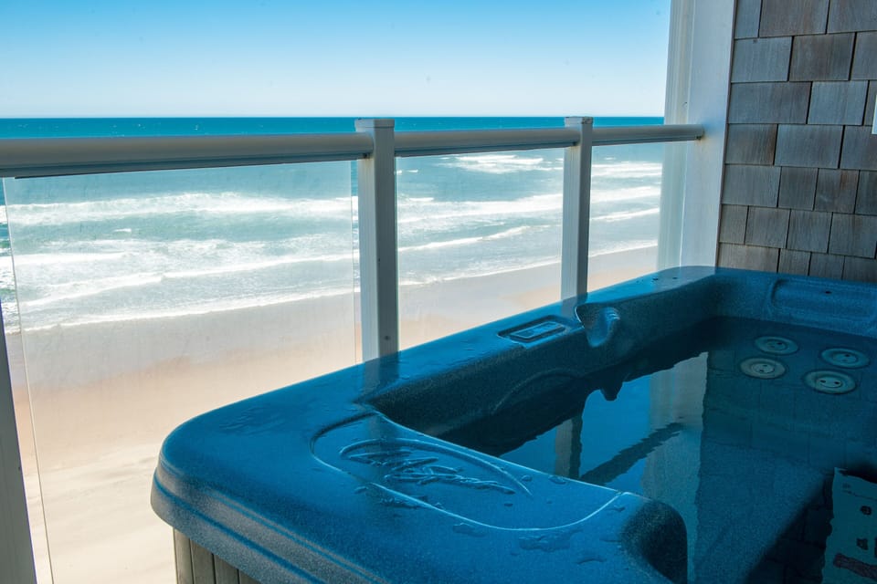 Oceanfront Hot Tub