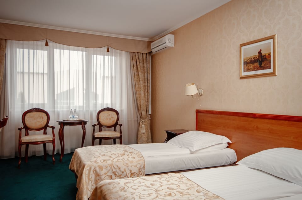 Deluxe Twin Room | Hypo-allergenic bedding, desk, soundproofing, WiFi