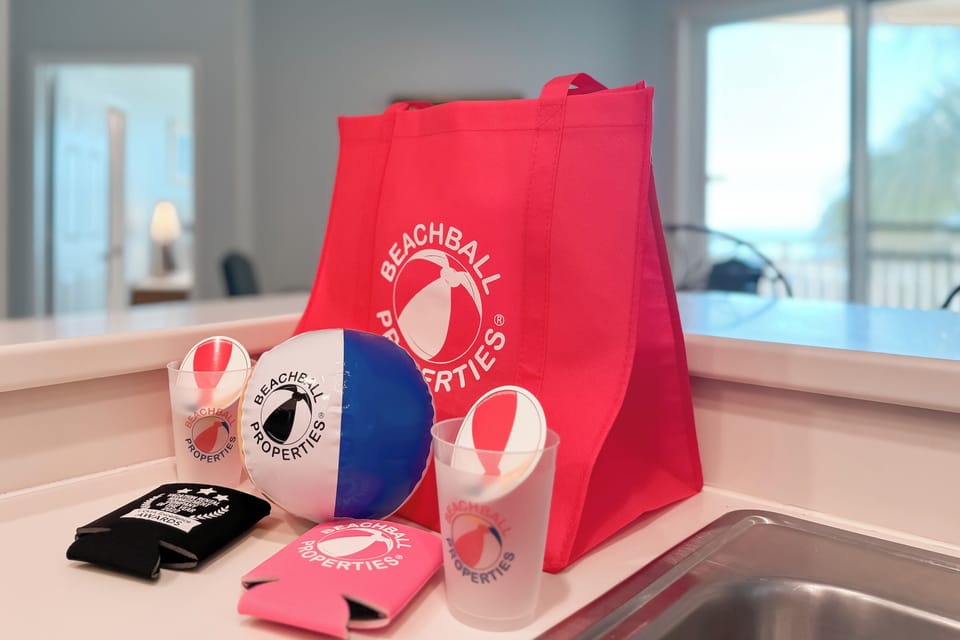 Beachball swag bag!