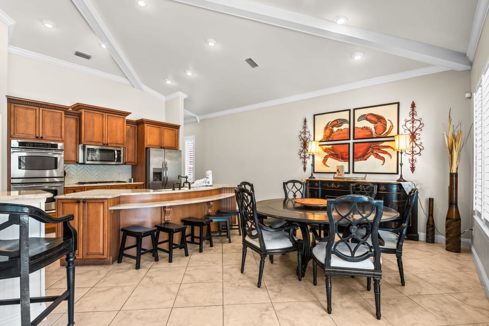 You'll love gathering with friends and family in this open-concept kitchen and dining space creating the perfect setting for shared meals and memories.