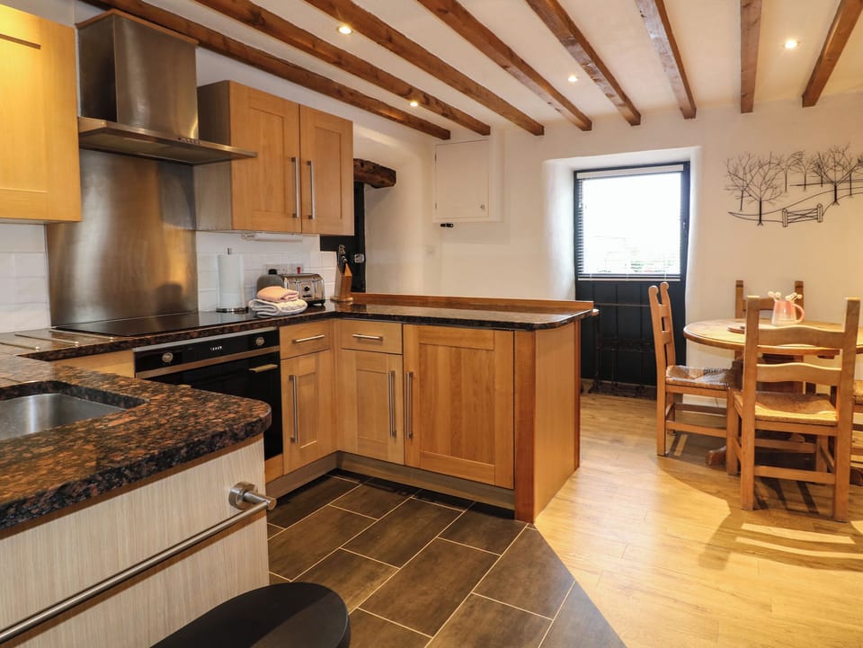 Fridge, microwave, dishwasher, electric kettle