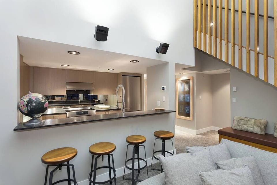 Living Room and Kitchen, Open Concept