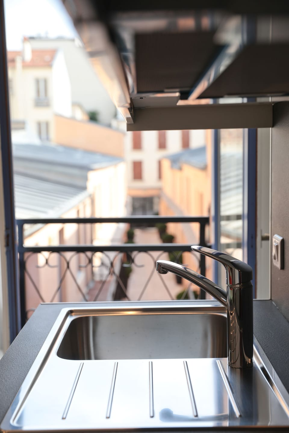 Deluxe Studio, Kitchenette | Private kitchen | Fridge, microwave, stovetop, espresso maker