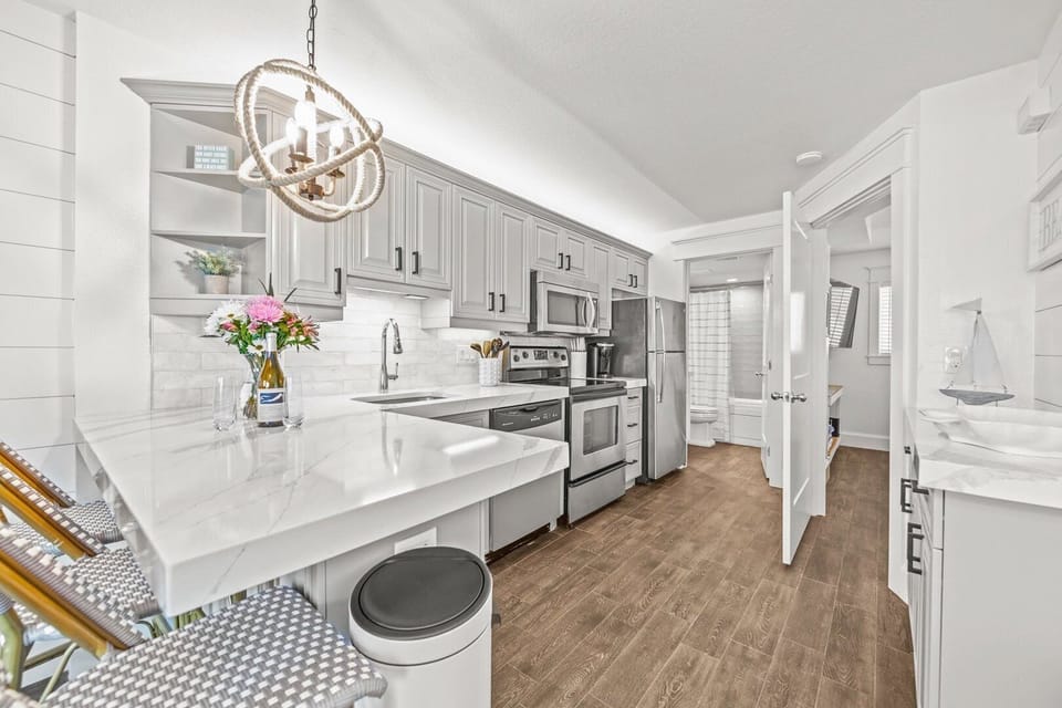 Kitchen with Stainless Steel Appliances