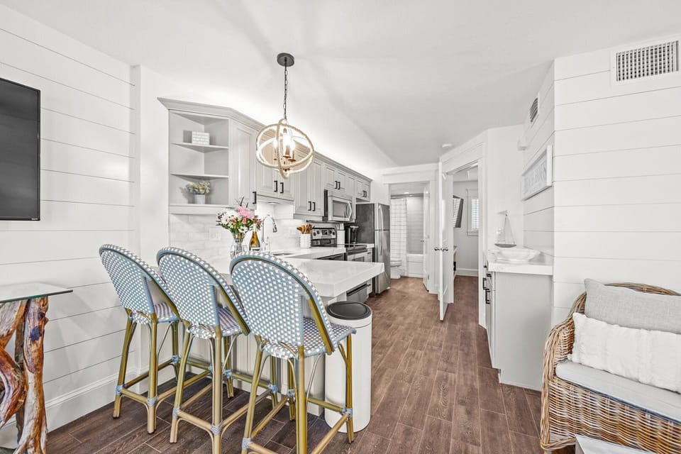 Open Concept Kitchen and Living