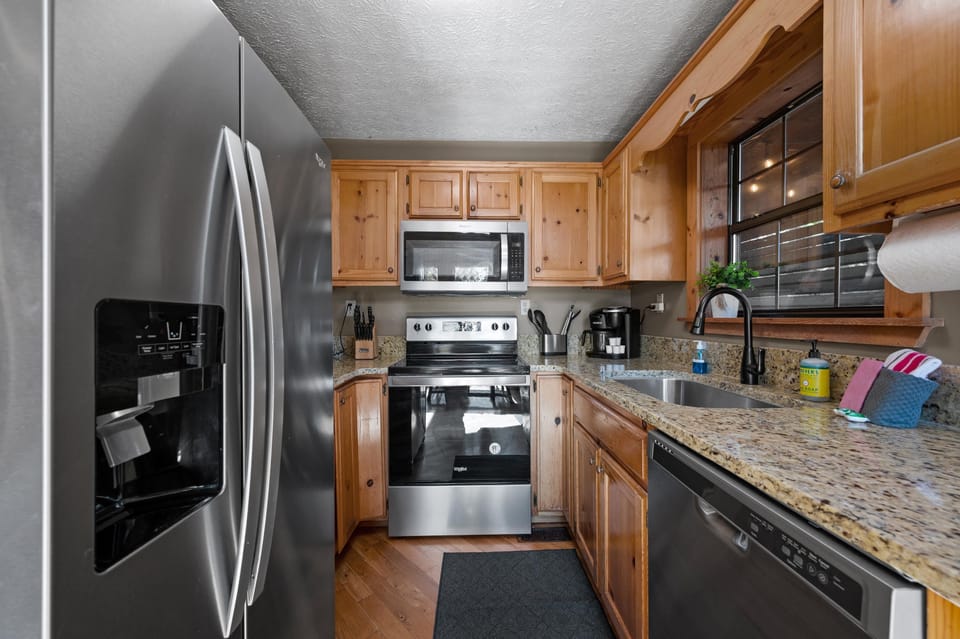 Updated appliances are ready to assist with meal prep!