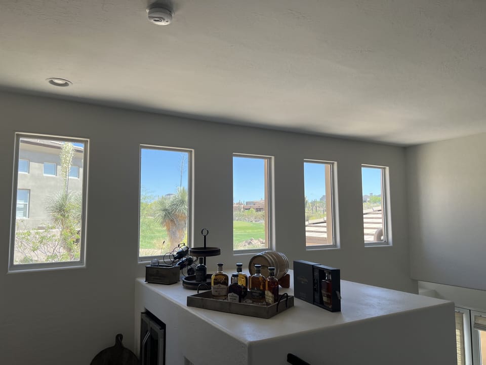 Loft area windows