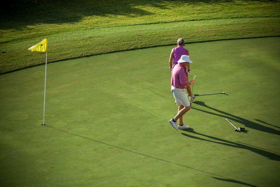 Several Golf Courses on the Island