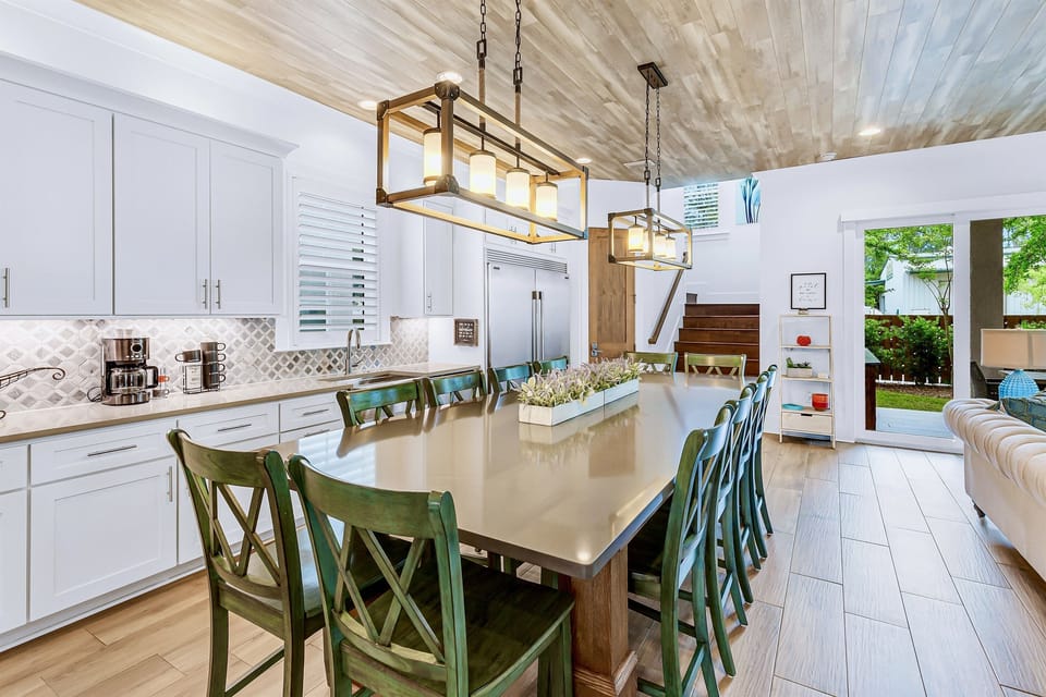 1st Floor - Kitchen and Dining Area