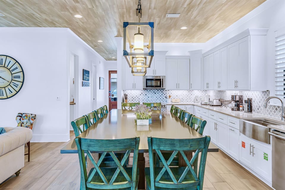 1st Floor - Kitchen and Dining Area