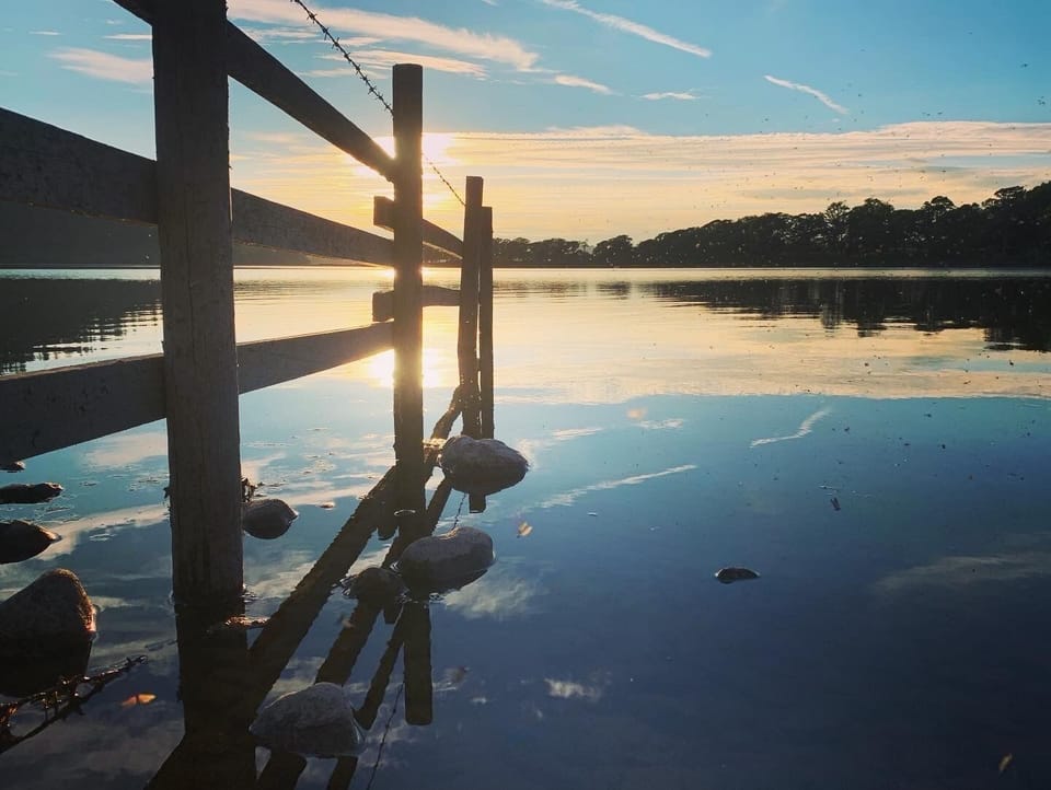Sunset on Bassenthwaite shore