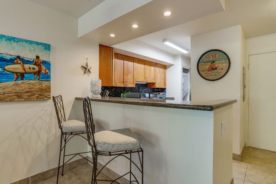Counter seating for 2