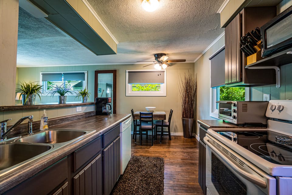Kitchen with new appliances