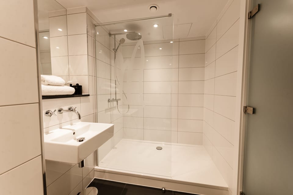 Free toiletries, hair dryer, towels, soap