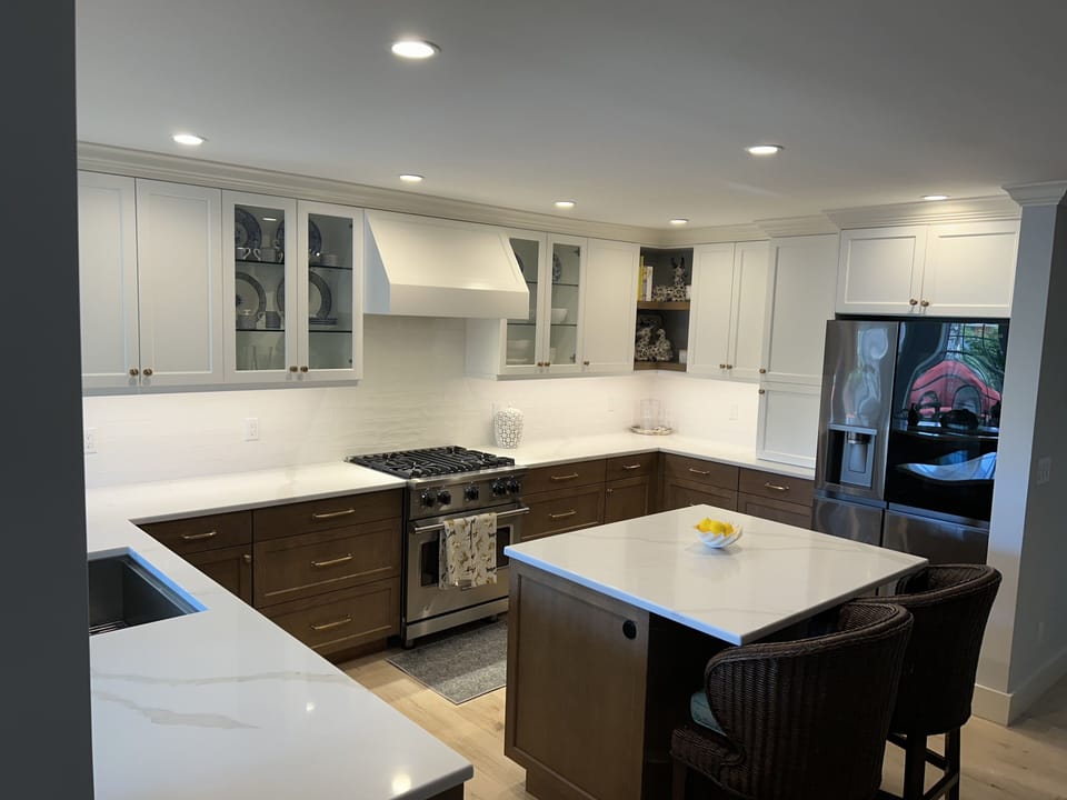 Plenty of counter space for your culinary needs.