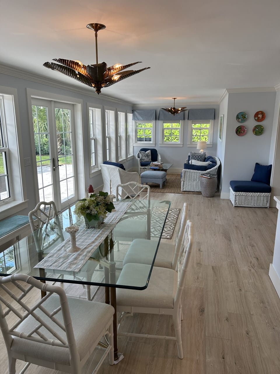 Dining room and sunroom