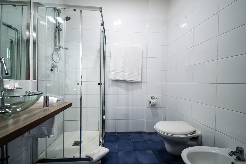 Shower, rainfall showerhead, hair dryer, bidet